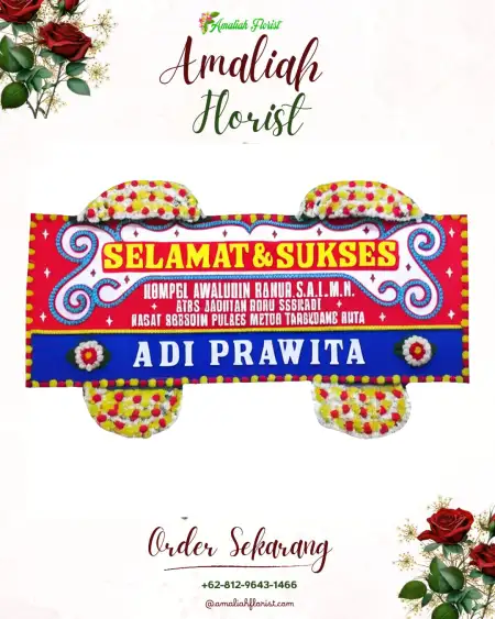 Papan Bunga Ucapan Selamat Sungaiukai